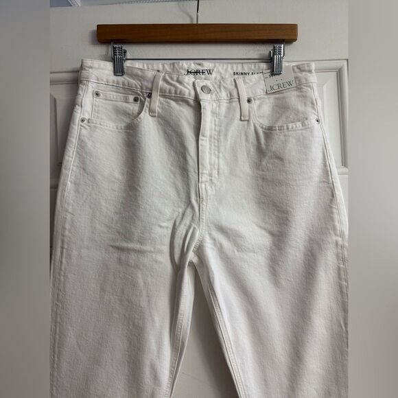 J.Crew Tall Skinny flare jean in white wash NWT Size T30 - Picture 5 of 9